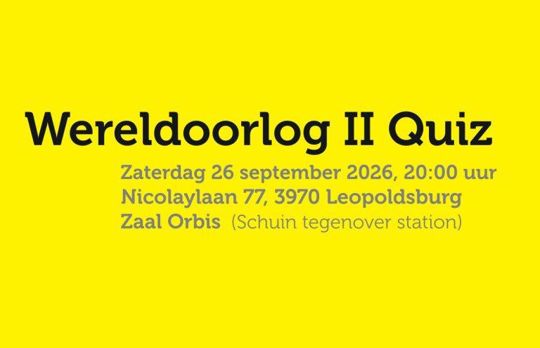 Wereldoorlog 2 kwis